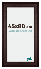 Londen Madera Marco de Fotos 45x80cm Marron Wengue Parte delantera Tamano | Yourdecoration.es