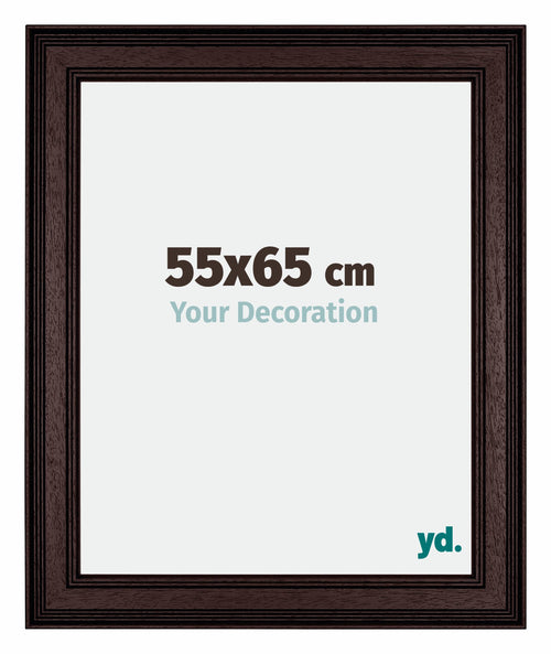 Londen Madera Marco de Fotos 55x65cm Marron Wengue Parte delantera Tamano | Yourdecoration.es