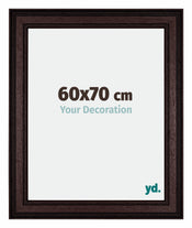 Londen Madera Marco de Fotos 60x70cm Marron Wengue Parte delantera Tamano | Yourdecoration.es