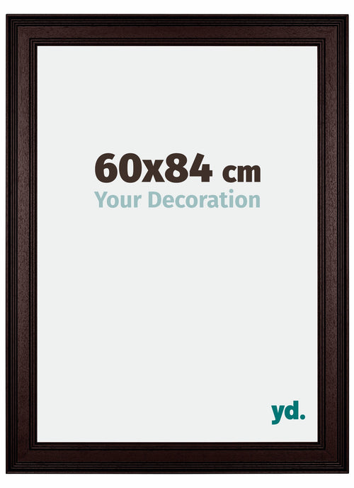 Londen Madera Marco de Fotos 60x84cm Marron Wengue Parte delantera Tamano | Yourdecoration.es