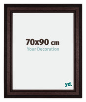 Londen Madera Marco de Fotos 70x90cm Marron Wengue Parte delantera Tamano | Yourdecoration.es