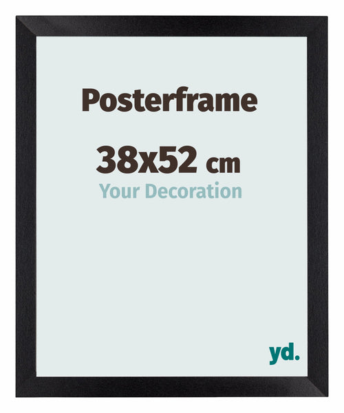 Marco de Poster 38x52 Negro Mate MDF Parma Tamano | Yourdecoration.es