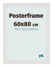 Marco de Poster 60x80cm Blanco Mate MDF Parma Tamano | Yourdecoration.es