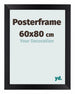 Marco de Poster 60x80cm Negro Mate MDF Parma Tamano | Yourdecoration.es