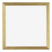 Mura MDF Marco de Fotos 30x30cm Dorado brillante Parte delantera | Yourdecoration.es