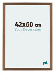 Mura MDF Marco de Fotos 42x60cm Decoración de cobre Parte delantera Tamano | Yourdecoration.es