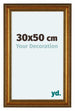 Oxford Madera Marco De Fotos 30x50cm Dorado Antiguo Parte Delantera Tamano | Yourdecoration.es