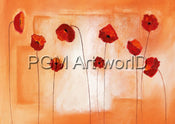 PGM HNE 701M Erika Heinemann Poppy Meeting Reproducción de arte 30x21cm | Yourdecoration.es