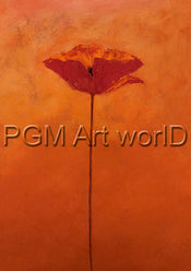 PGM HNE 702M Erika Heinemann Poppy Elegance I Reproducción de arte 21x30cm | Yourdecoration.es