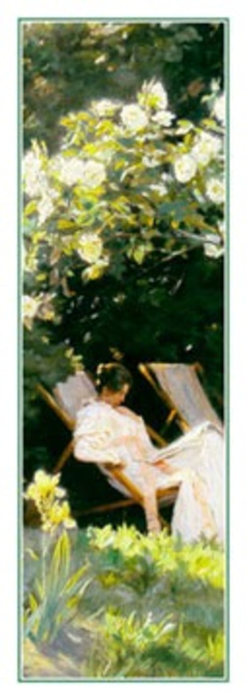 PGM PSK 75S Peter Severin Kroyer Havepartie med Marie Kroyer Reproducción de arte 25x70cm | Yourdecoration.es