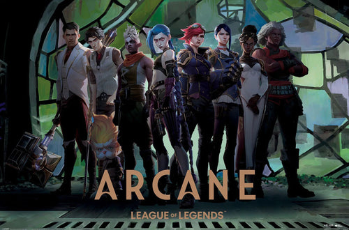 Poster Arcane Characters In Zaun Arcade 61x91 5cm PP2401784 | Yourdecoration.es