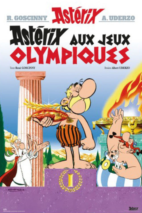 Poster Asterix And Obelix Olympic Games 61x91 5cm Grupo Erik GPE5905 | Yourdecoration.es