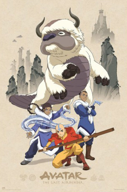 Poster Avatar The Last Airbender 61x91 5cm Grupo Erik GPE5900 | Yourdecoration.es