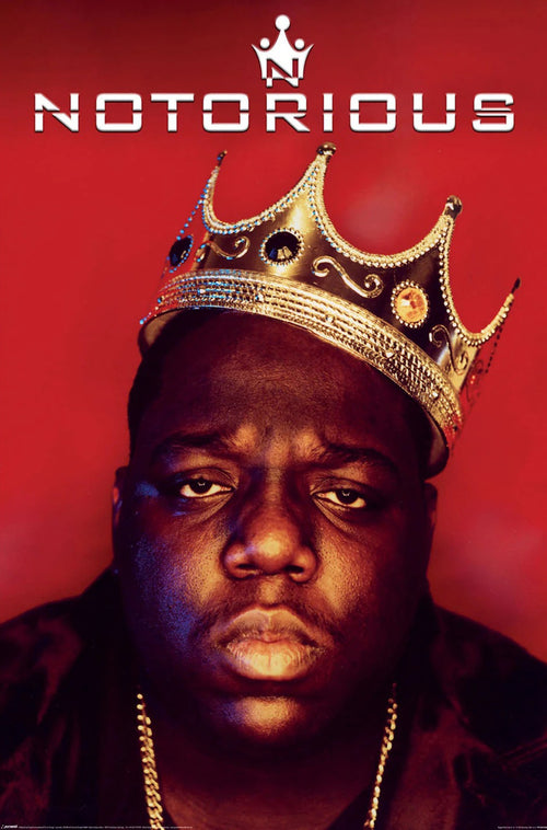 Poster Biggie Notorious Crown 61x91 5cm PP2403308 | Yourdecoration.es