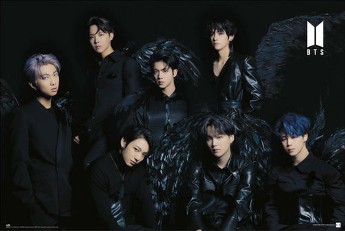 Póster Bts Black Wings 91.5x61cm Grupo Erik GPE5726 | Yourdecoration.es