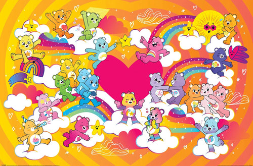 Poster Care Bears Group Landscape 91 5x61cm PP2400010 | Yourdecoration.es