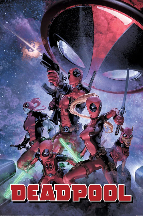 Poster Deadpool Family 61x91 5cm PP2402113 | Yourdecoration.es