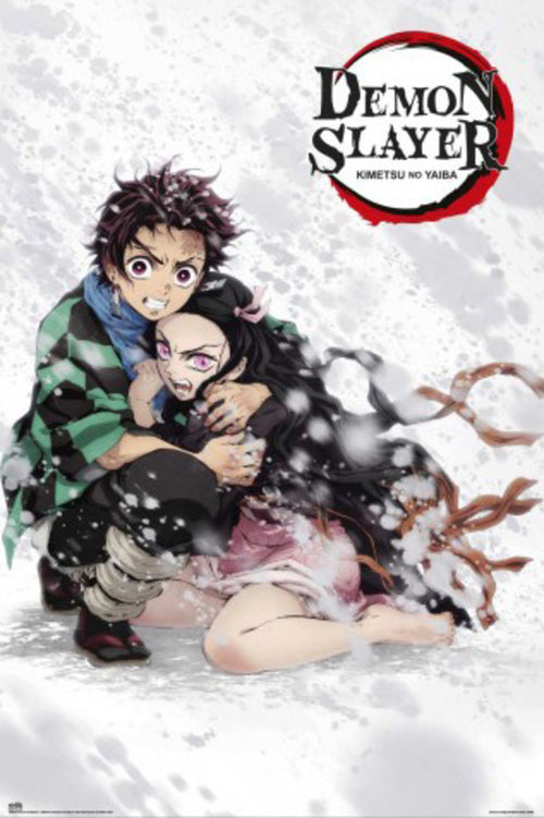 Poster Demon Slayer Tanjio And Nezuko 61x91.5cm Grupo Erik GPE5849 | Yourdecoration.es