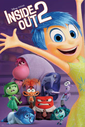 Poster Disney Pixar Inside Out 2 61x91 5cm Grupo Erik GPE5885 | Yourdecoration.es