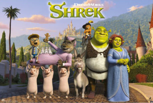 Poster Dreamworks Shrek 91 5x61cm Grupo Erik GPE5904 | Yourdecoration.es