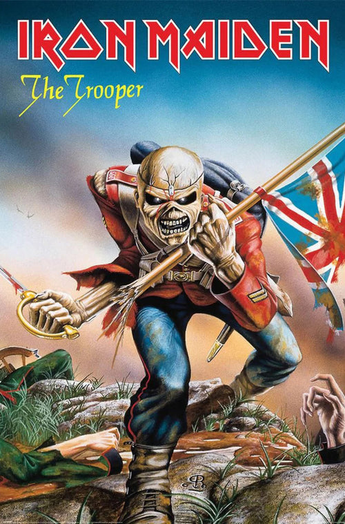 Poster Iron Maiden Trooper 61x91 5cm PP2400331 | Yourdecoration.es