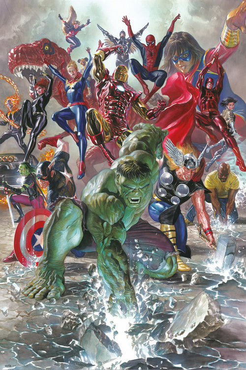 Póster Marvel Los Vengadores Marvel Legacy 61x91 5cm Grupo Erik GPE5788 | Yourdecoration.es