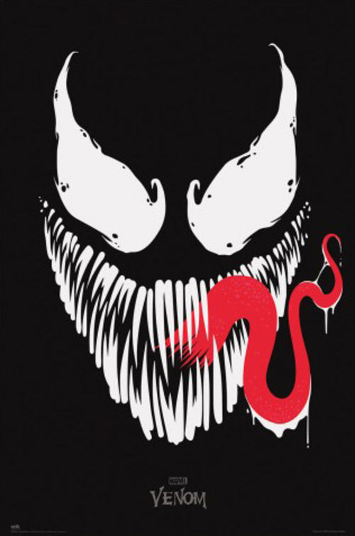 Poster Marvel Venom Black Face 61x91 5cm Grupo Erik GPE5884 | Yourdecoration.es