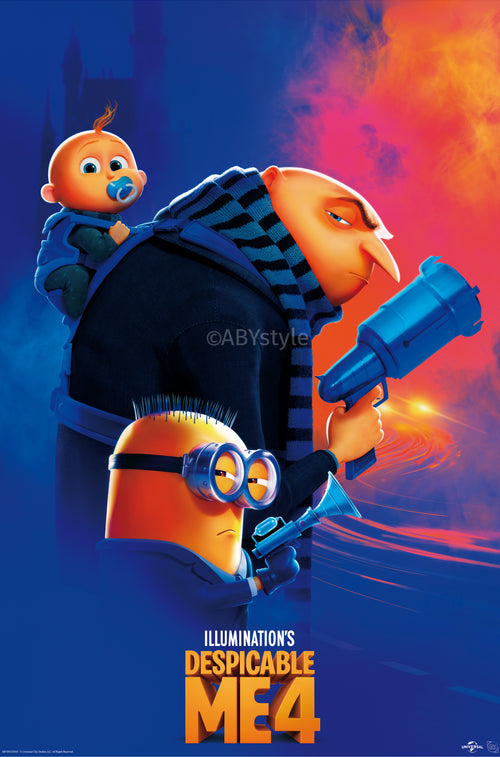 Poster Minions Despicable Me 4 61x91 5cm Abystyle GBYDCO667 | Yourdecoration.es