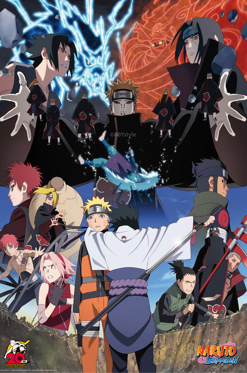 Poster-Naruto-Shippuden-Rivals-61x91-5cm-GBYDCO563 | Yourdecoration.es