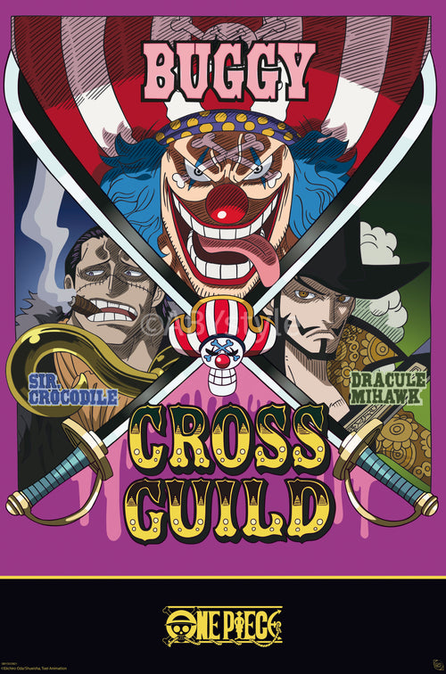 Poster One Piece Cross Guild 61x91 5cm Abystyle GBYDCO621 | Yourdecoration.es