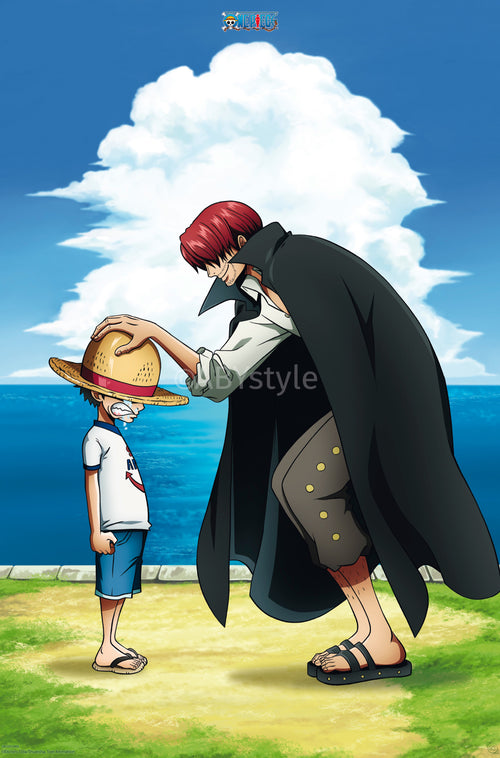 Poster One Piece Shanks And Luffy 61x91 5cm GBYDCO602 | Yourdecoration.es