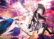 Póster Puella Magi Madoka Magica Goddes Madoka And Homura 52x38cm Abystyle GBYDCO337 | Yourdecoration.es