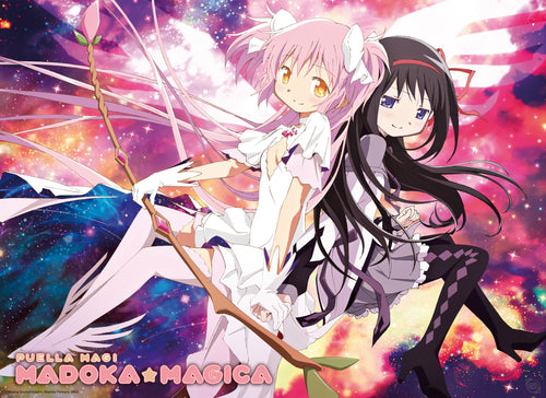 Póster Puella Magi Madoka Magica Goddes Madoka And Homura 52x38cm Abystyle GBYDCO337 | Yourdecoration.es