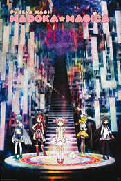 Póster Puella Magi Madoka Magica Key Art 61x91 5cm Abystyle GBYDCO274 | Yourdecoration.es