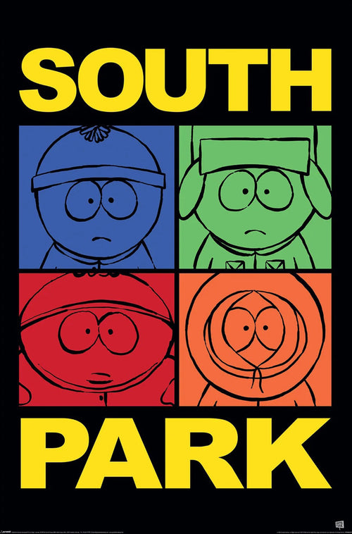 Poster South Park Block Colour 61x91 5cm PP2402237 | Yourdecoration.es