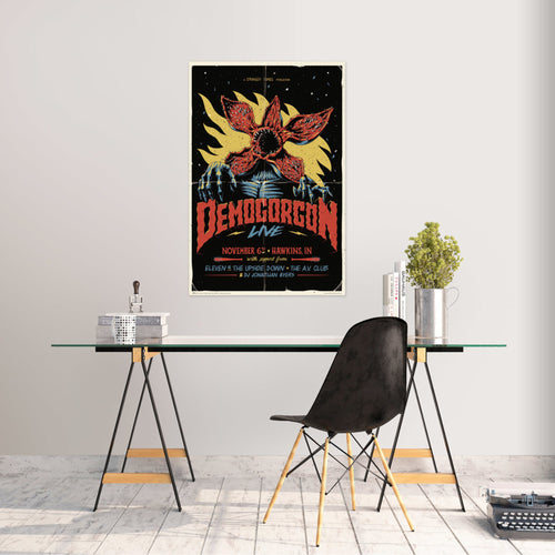 Póster Stranger Things Demogorgon Live 61x91.5cm Grupo Erik GPE5775 Sfeer | Yourdecoration.es