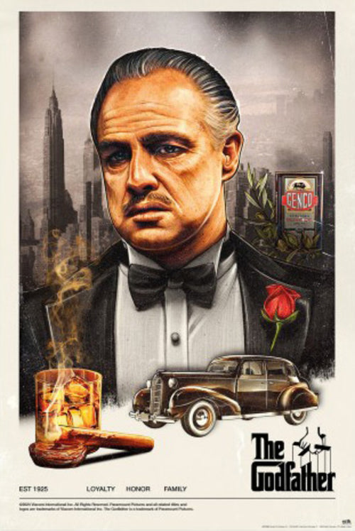 Poster The Godfather 1 61x91 5cm Grupo Erik GPE5896 | Yourdecoration.es