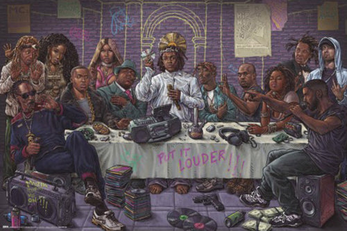 Poster-The-Last-Supper-Of-Hip-Hop-91-5x61cm-Grupo-Erik-GPE5911 | Yourdecoration.es