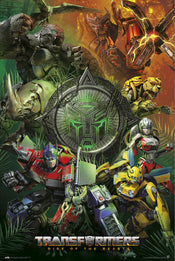 Póster Transformers Rise Of The Beasts 61x91.5cm Grupo Erik GPE5792 | Yourdecoration.es