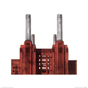 Reproducción de arte Barry Goodman Battersea Power Station 40x40cm Pyramid PPR45517 | Yourdecoration.es