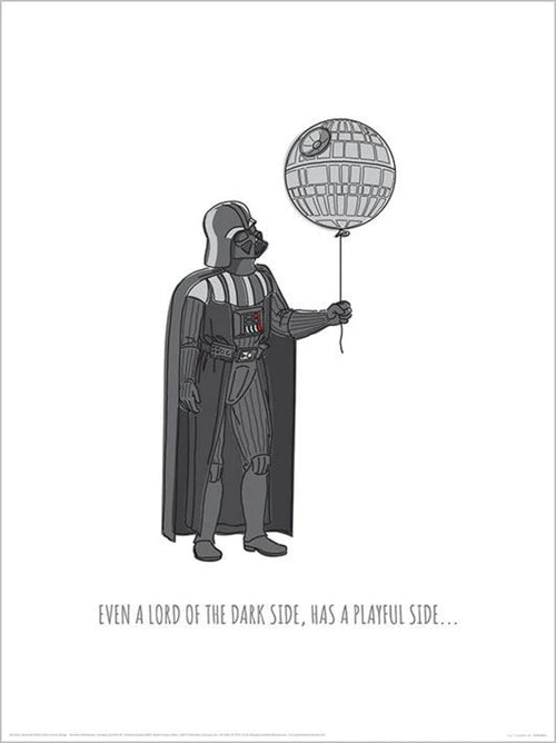 Reproducción de arte Star Wars Live Everyday Day 30x40cm Pyramid PPR54052 | Yourdecoration.es