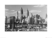 Reproducción de arte Time Life Lower Manhattan Skyline 1948 80x60cm Pyramid PPR40466 | Yourdecoration.es