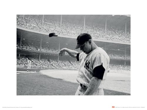 Reproducción de arte Time Life Mickey Mantle 1965 40x30cm Pyramid PPR44237 | Yourdecoration.es