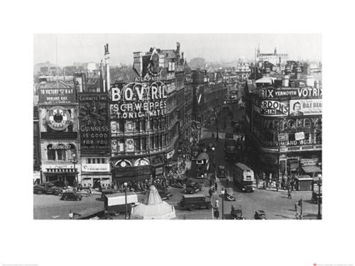 Reproducción de arte Time Life Piccadilly Circus London 1942 80x60cm Pyramid PPR40727 | Yourdecoration.es