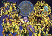 Saint Seiya Gold Saints Nr 1 Póster 91 5X61cm | Yourdecoration.es