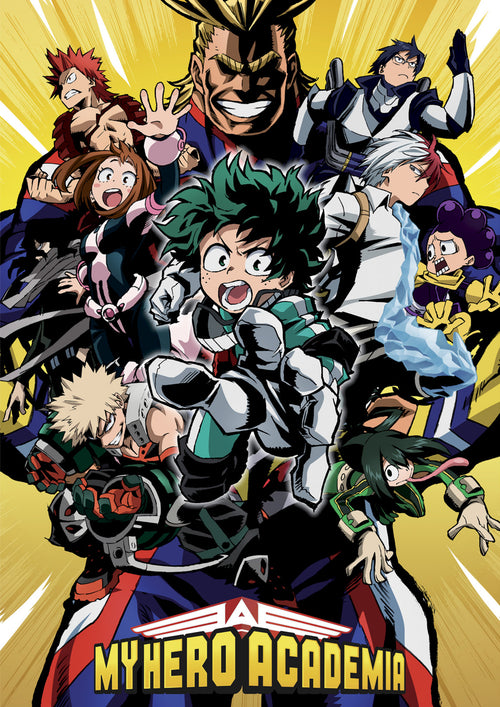 My Hero Academia Groupe Póster 61X91 5cm | Yourdecoration.es