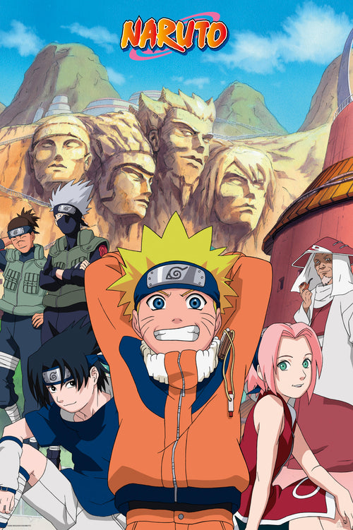 Naruto Group Póster 61X91 5cm | Yourdecoration.es