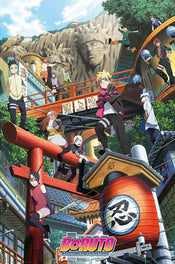 ABYstyle Boruto Groupe Konoha Póster 61x91,5cm | Yourdecoration.es