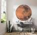 d1 018 komar mars Fotomural Tejido No Tejido 125x125cm Redondo Ambiente | Yourdecoration.es