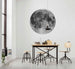 d1 019 komar moon Fotomural Tejido No Tejido 125x125cm Redondo Ambiente | Yourdecoration.es